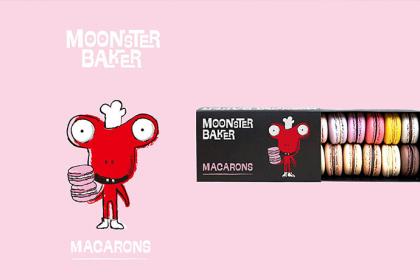 MOOMAD魔美MOONSTER BAKER 面包店品牌设计