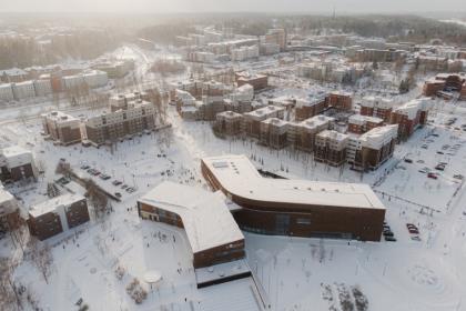 芬兰Kirkkojärvi学校景观设计